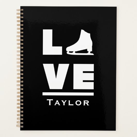 Synchrone liefde en live-beeldschaatsen planner (Voorkant)