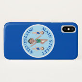 Synchrone zwemsport Case-Mate iPhone case (Achterkant (horizontaal))