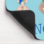 Synchrone zwemsport muismat (Hoek)