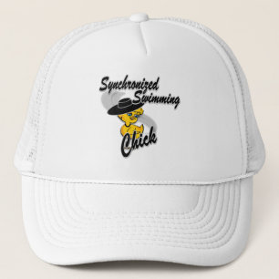 Synchroniserende zwemkuiken #4 trucker pet