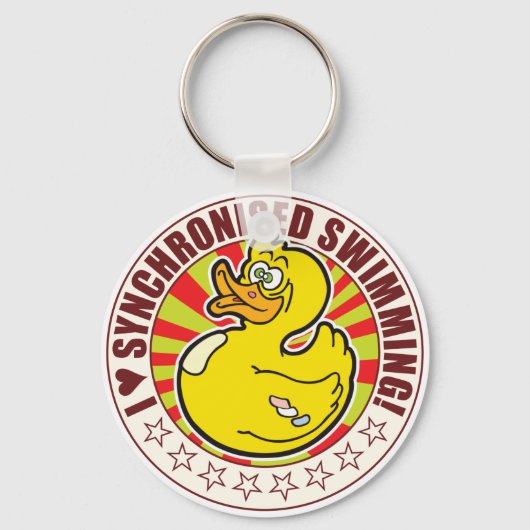 Synchronized Love Duck Sleutelhanger (Voorkant)