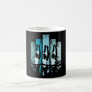 Synchronous Swimming Retro Koffiemok