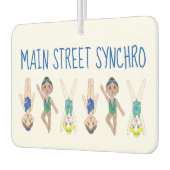 Synchroon van synchroon zwemteam luchtverfrisser (Links)