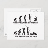 Synchroon zwemmen briefkaart (Voorkant / Achterkant)