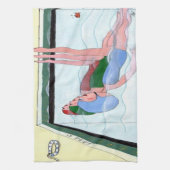 Synchroon zwemmen theedoek (Verticaal)