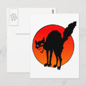 Syndicalistische kat briefkaart (Voorkant / Achterkant)