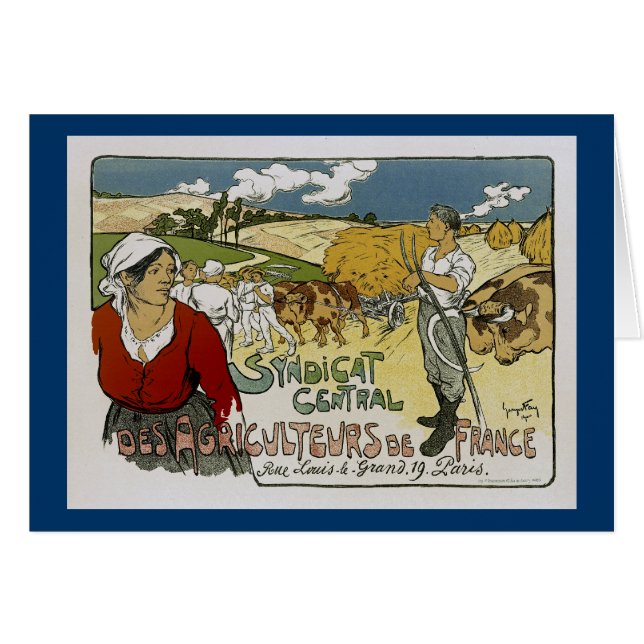 Syndicat Central des Agricultures de France (Voorkant Horizontaal)