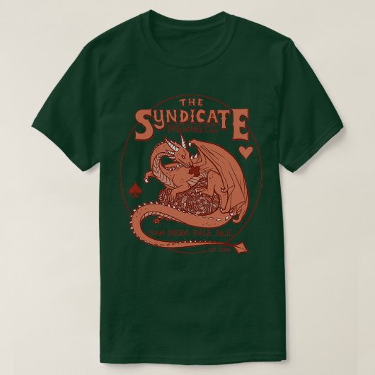 Syndication Brewing Co classique T-shirt (Design voorkant)