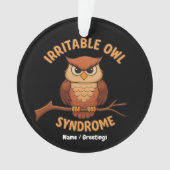 Syndrome de Chouette Irritable Drôle Chouette en C (devant)