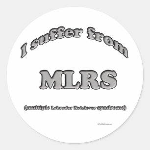 Syndrome de labrador retriever - autocollant