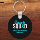 Syndrome Warrior Survivor Awareness Support Squad Sleutelhanger (Voorkant)