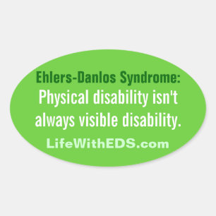 Syndroom van Ehlers-Danlos (EDS) Sticker