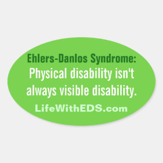 Syndroom van Ehlers-Danlos (EDS) Sticker