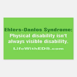 Syndroom van Ehlers-Danlos (EDS) Sticker