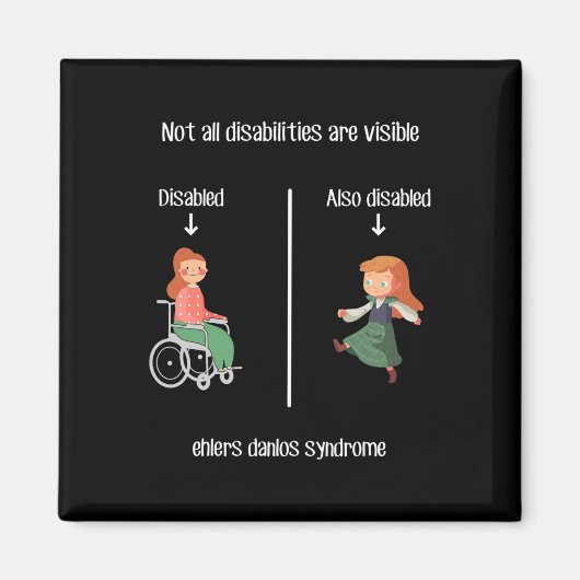 Syndroom van Ehlers Danlos Niet alle handicaps zij Magneet (Voorkant)