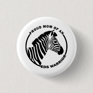 Syndroom van Ehlers-Danlos Trotse moeder van een E Ronde Button 3,2 Cm