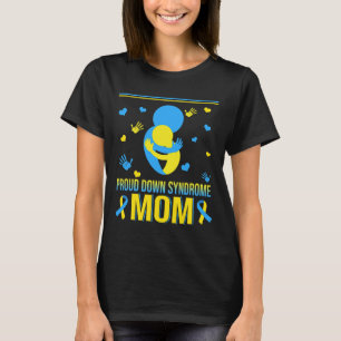 Syndroom van Mam Down Syndrome Bewustheid Fa T-shirt