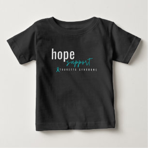 Syndroom van Tourette, hoop op steun. Baby T-shirt