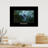 SYNERGY Nature River Affiche inspirante (Cuisine)