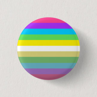 Synesthegender Pride Flag Ronde Button 3,2 Cm