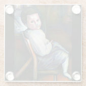 Synesthesie Glazen Onderzetter (Achterkant)