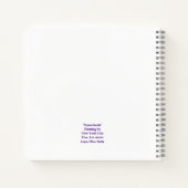 Synesthesie Notitieboek (Achterkant)