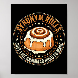 Synoniem rollen net als grammatica gebruikt om Eng Poster