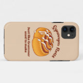 Synonym rollen net als een grijsmachine die gebrui Case-Mate iPhone case (Achterkant (horizontaal))