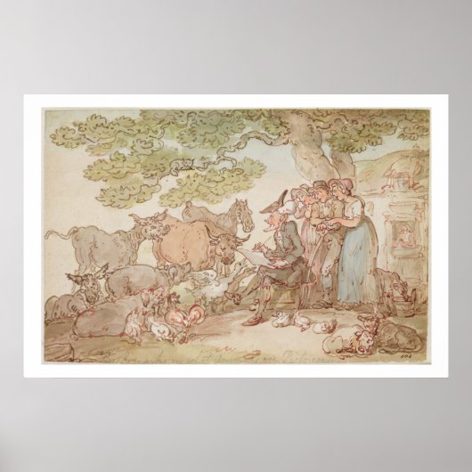 Syntax sketching na natuur poster (Voorkant)