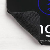 Synth Engine Mousepad (zwart) Muismat (Hoek)