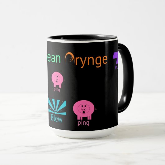 Synthèse Teams carte de jeu avec tasse Logos (Devant droit)