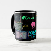 Synthèse Teams carte de jeu avec tasse Logos (Devant gauche)