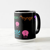 Synthese Teams spel kaart met Logos cup Mok (Voorkant rechts)