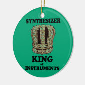 Synthesizer King of Instruments Keramisch Ornament (Links)