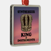 Synthesizer King of Instruments Metalen Ornament (Rechts)