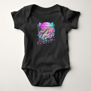 Synthesizer Octopus Vaporwave Kraken Analoge Synth Romper