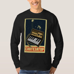 Synthesizer Synth Keyboard Electronic Musicians Mo T-shirt