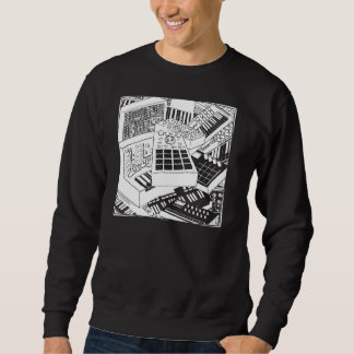Synthesizers voor elektronische muzikant trui