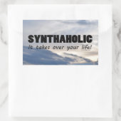 Synthetisch leven Rechthoekige Sticker (Tas)