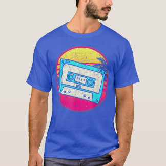 Synthwave 80s Music Lover Retro Cassette Vaporwave T-shirt