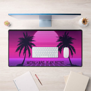 Synthwave Coucher de Soleil Rétro Esthétique 80s G