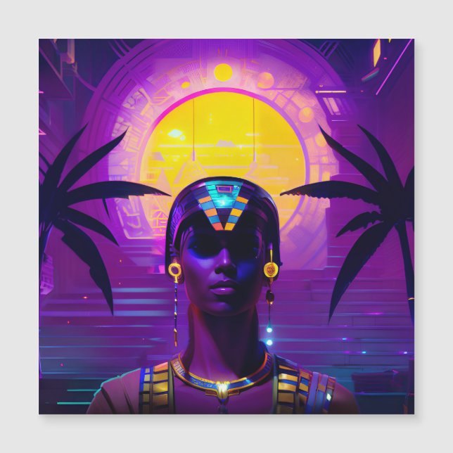 Synthwave Farao (Voorkant)