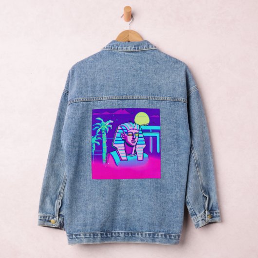 Synthwave Farao Denim Jacket (Hangar)