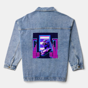 Synthwave Farao Denim Jacket