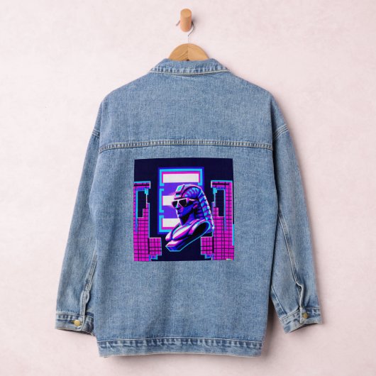Synthwave Farao Denim Jacket (Hangar)