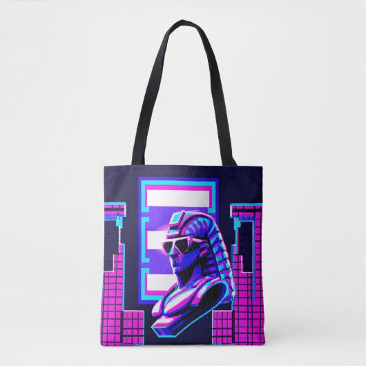 Synthwave Farao Draagtas (Voorkant)
