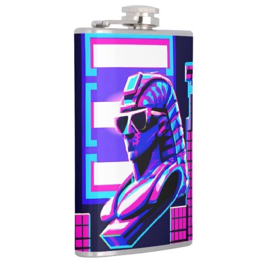 Synthwave Farao Heupfles (Rechts)