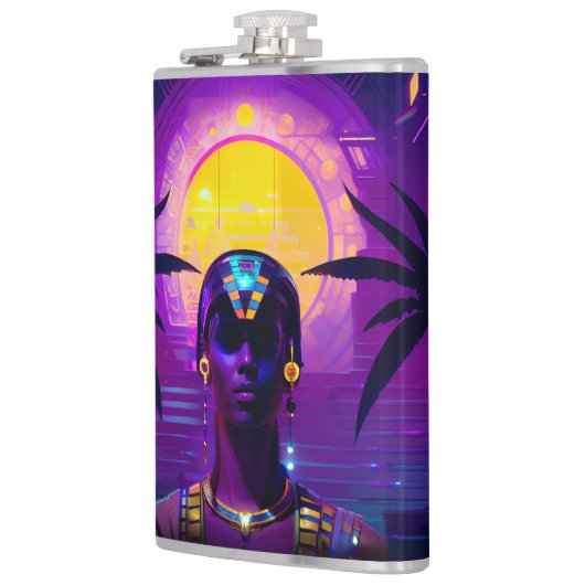 Synthwave Farao Heupfles (Links)