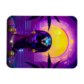 Synthwave Farao Magneet (Horizontaal)