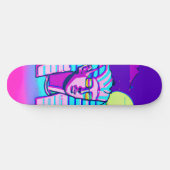 Synthwave Farao Skateboard (Horizontaal)